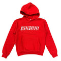 FELPA CON CAPPUCCIO BAMBINO BIKKEMBERGS ROSSA