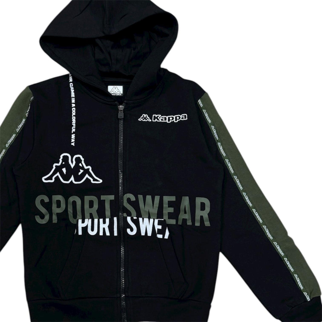 TUTA COMPLETA BAMBINO KAPPA NERA