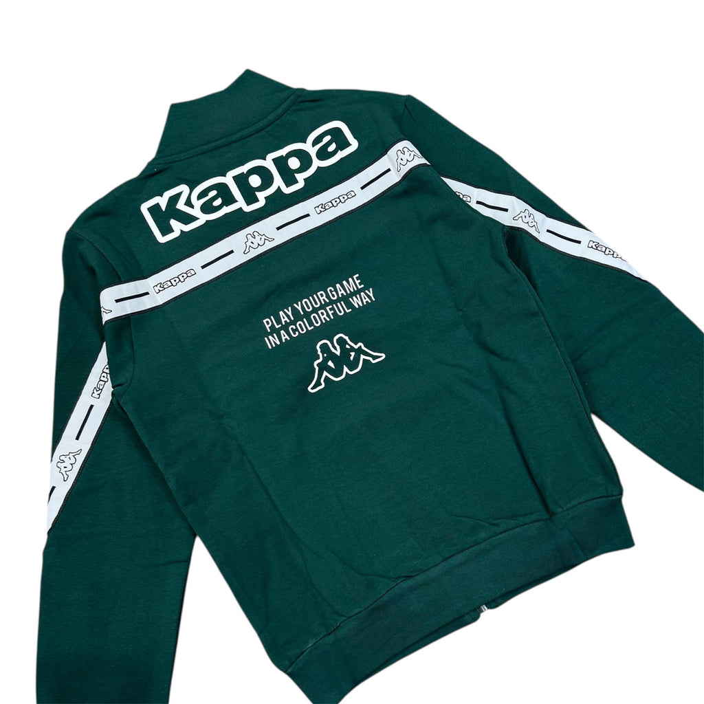 TUTA COMPLETA BAMBINO KAPPA VERDE FELPATA