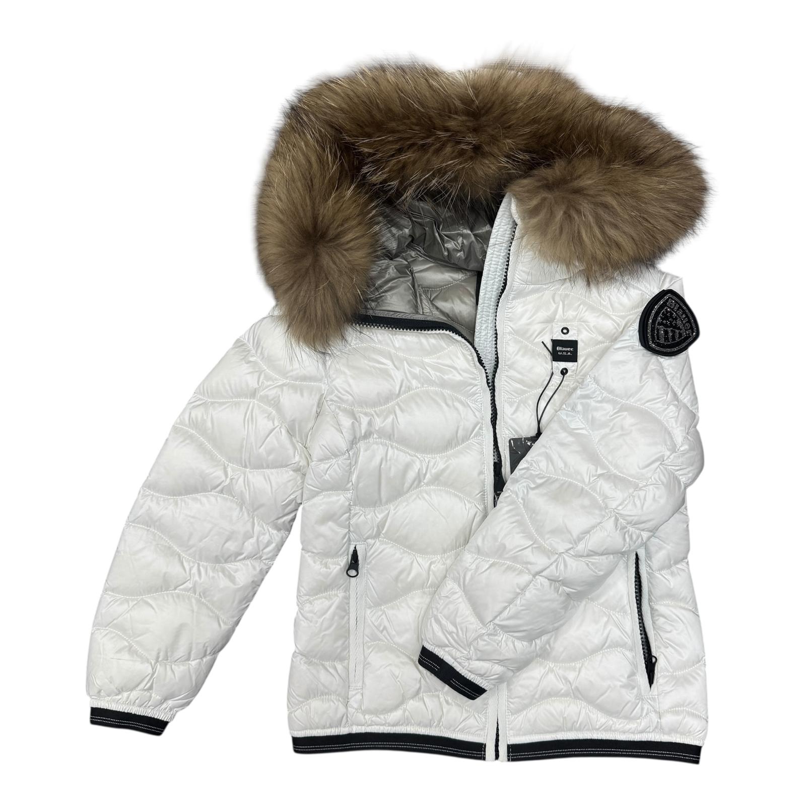 PIUMINO BAMBINA BLAUER ARION JUNIOR BIANCO