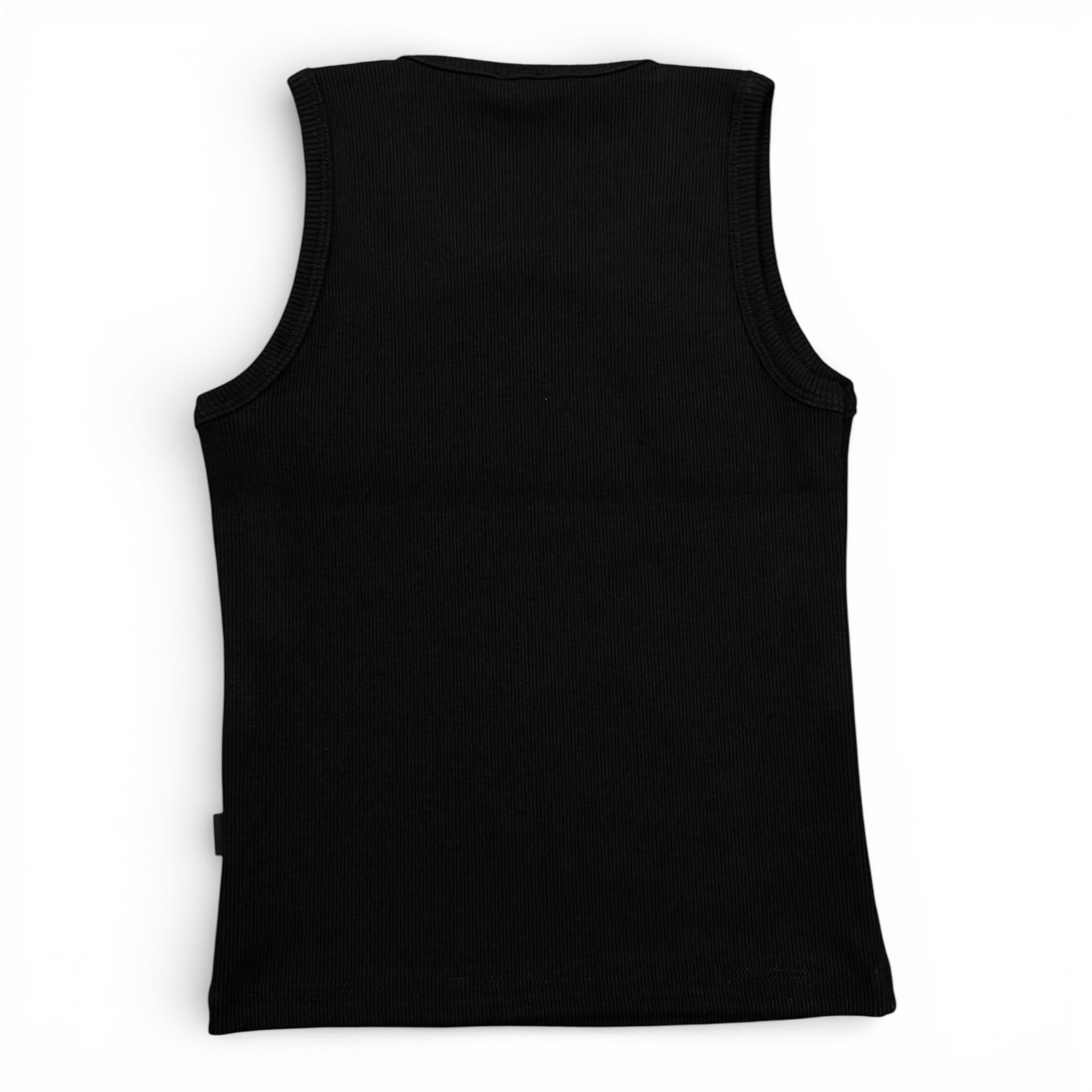 CANOTTA A COSTINE BAMBINA CON LOGO LOUNGE