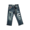JEANS BAMBINO BLU SABBIATO