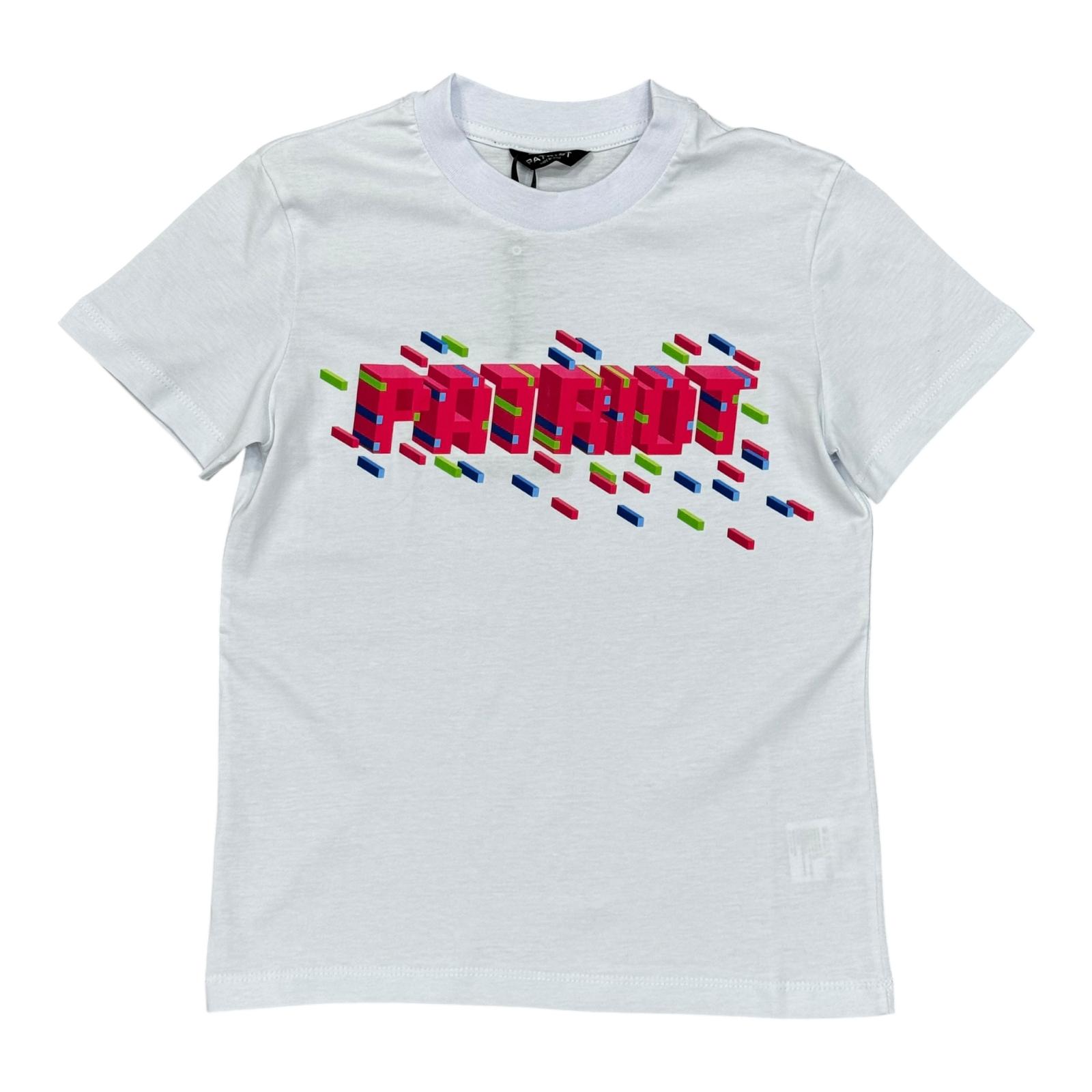 T-SHIRT PATRIOT BAMBINO BIANCA