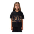 T-SHIRT BANDA LOGO BAMBINA NERA