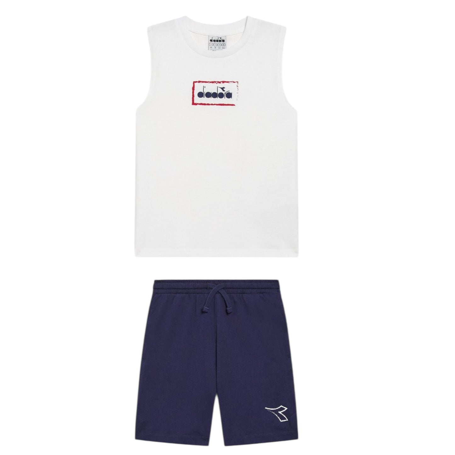 COMPLETO DIADORA BAMBINO BIANCO