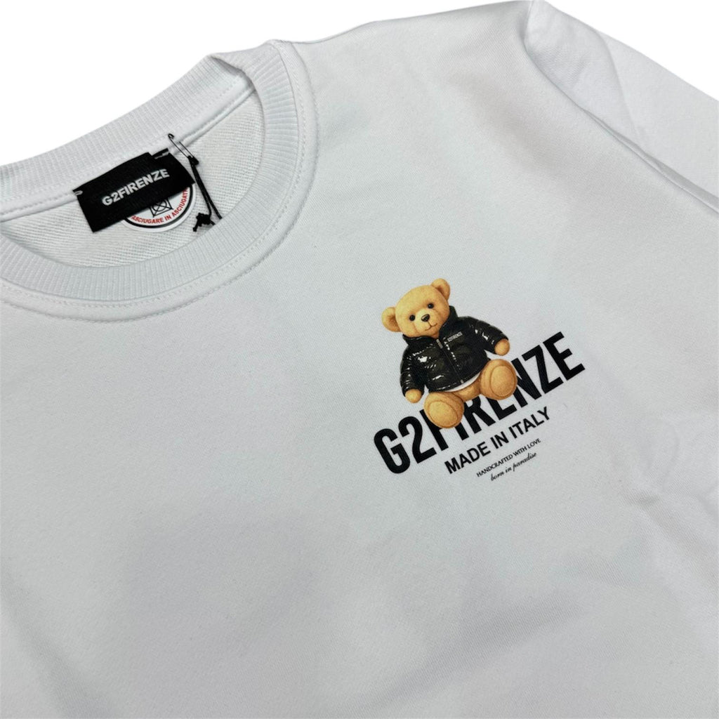 FELPA BAMBINO G2 FIRENZE BIANCA