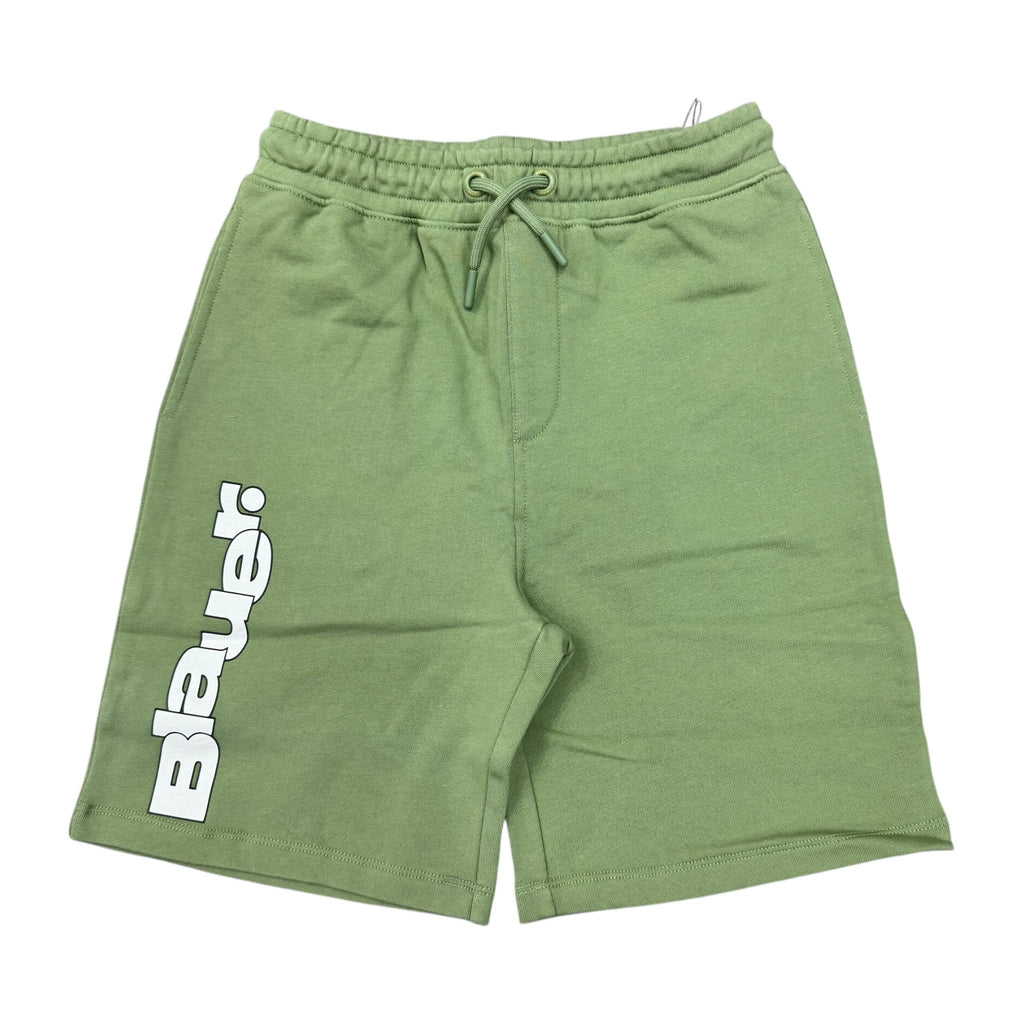 SHORT IN COTONE BAMBINO VERDE