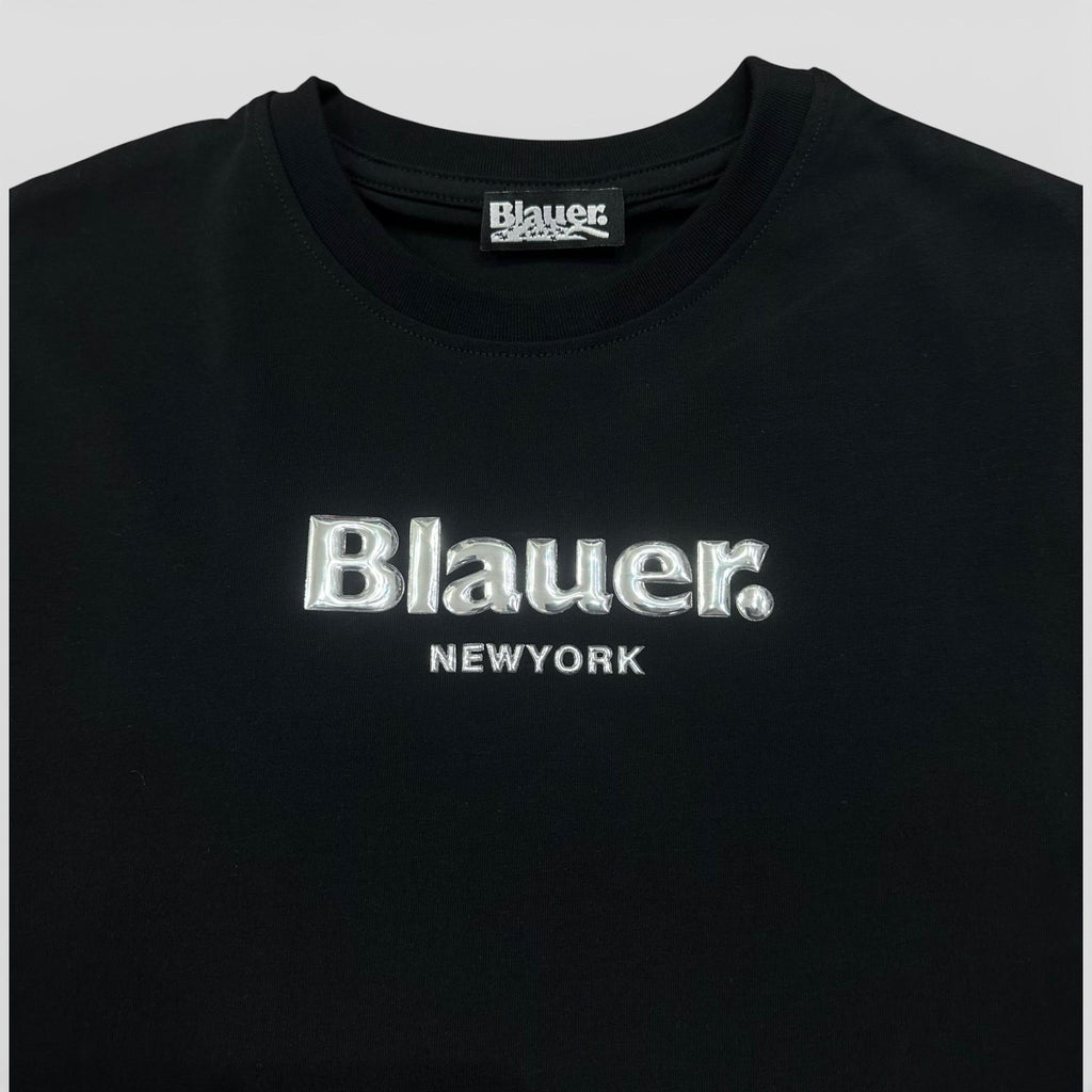 T-SHIRT IN COTONE BAMBINA NERA