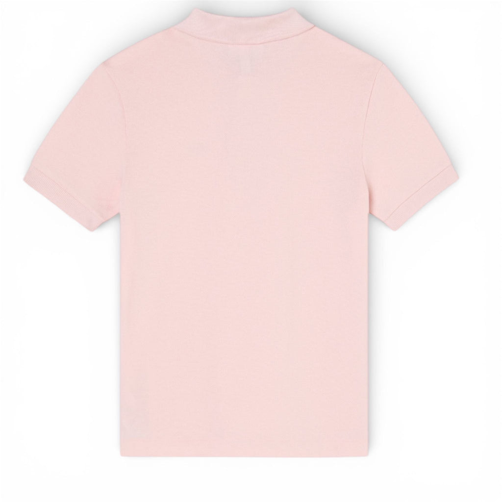 POLO IN PETIT PIQUE ROSA