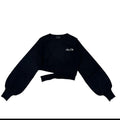 MAGLIONCINO CROPPED MARC ELLIS NERO