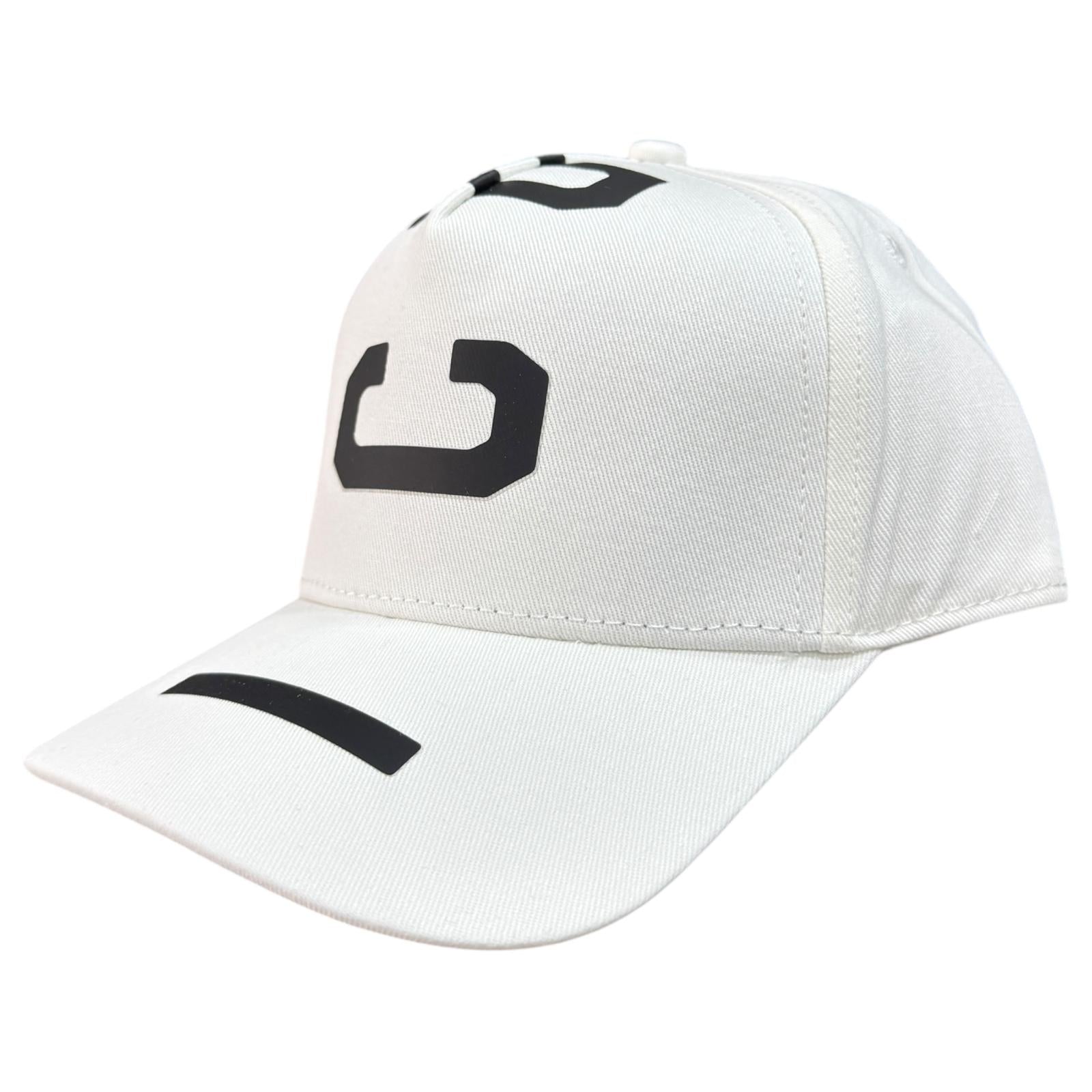CAPPELLO CON VISIERA ICON BIANCO