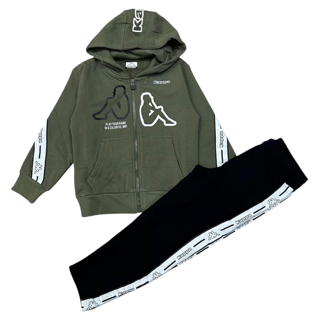 TUTA COMPLETA BAMBINO KAPPA VERDE