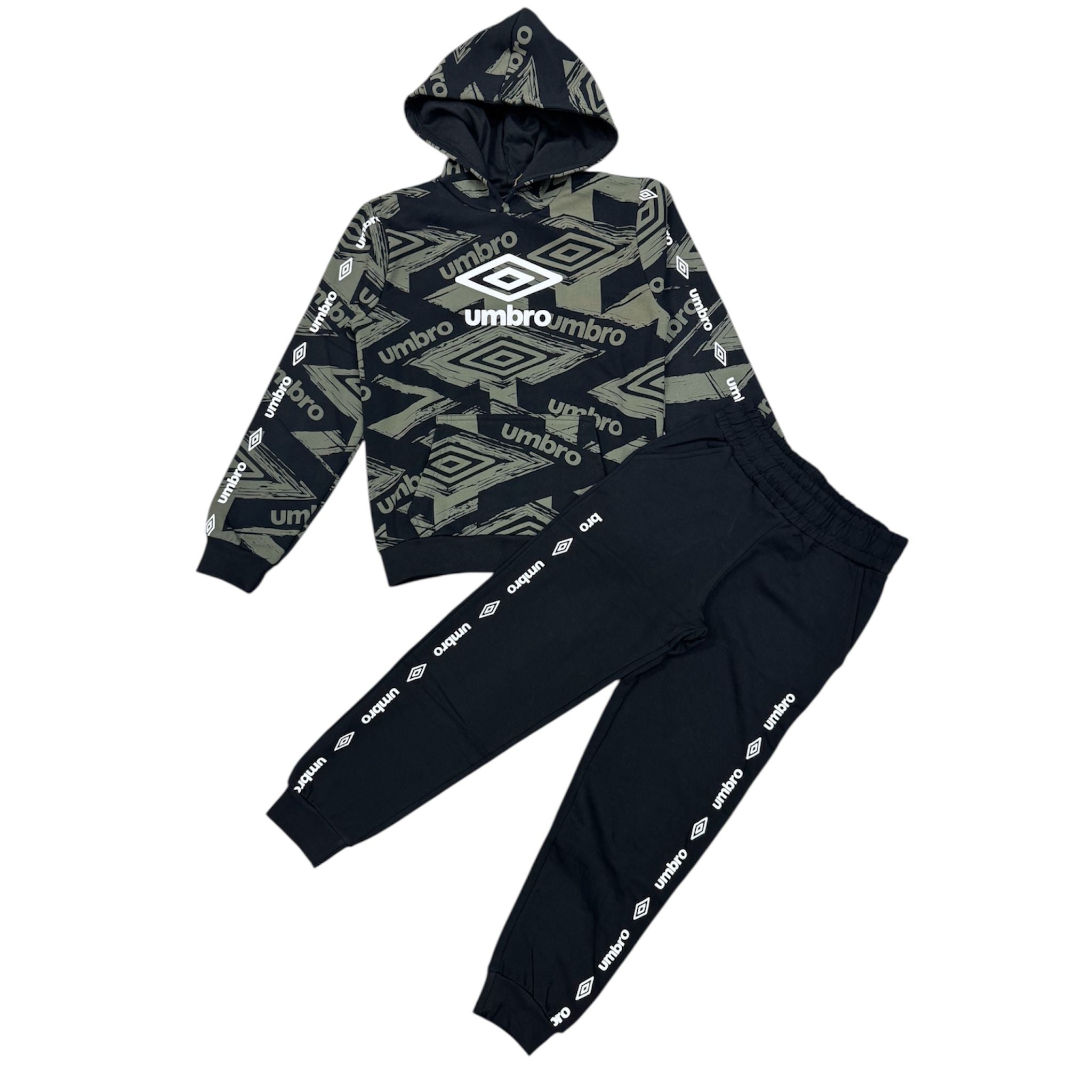 TUTA COMPLETA BAMBINO UMBRO NERA