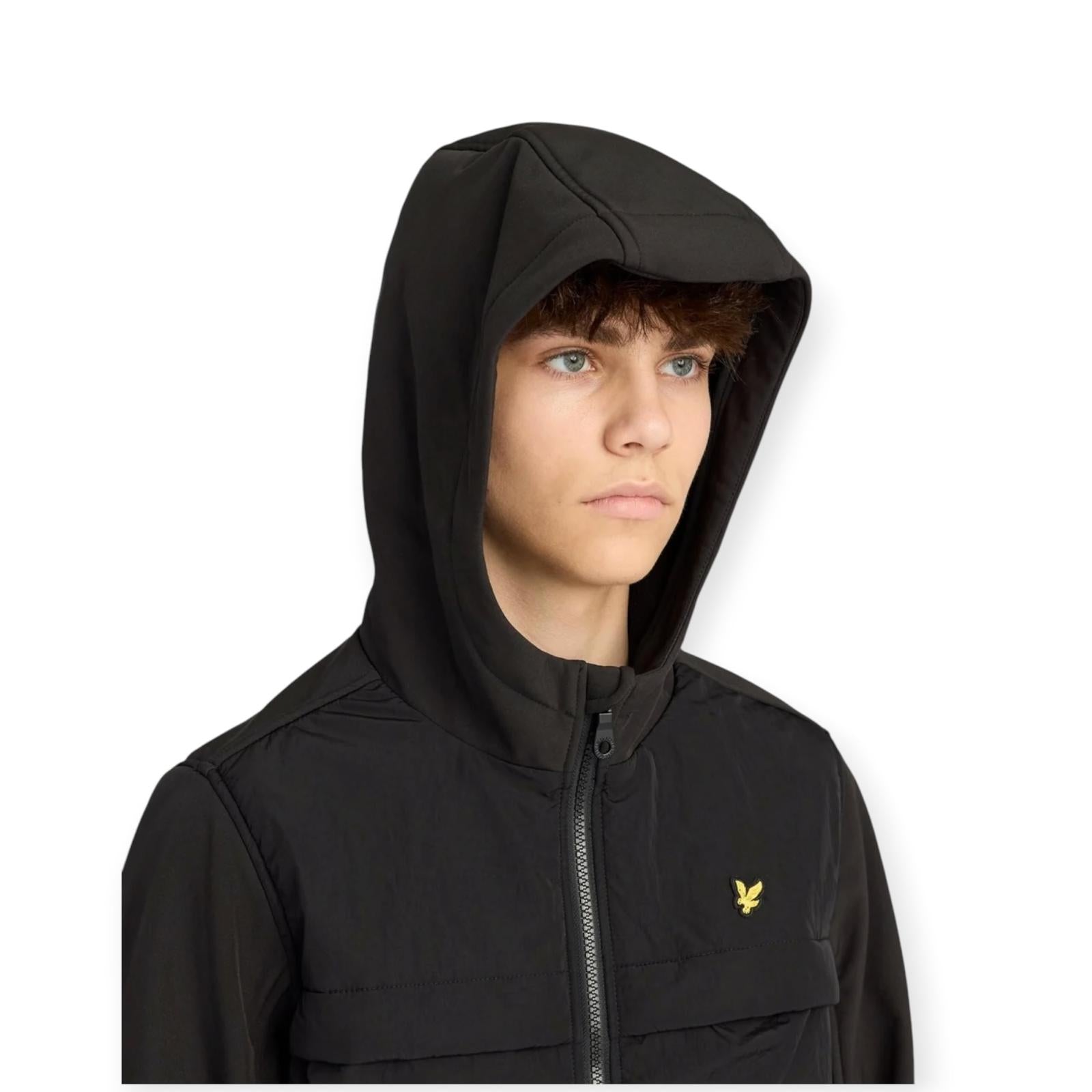 GIACCA SOFTSHELL BAMBINO NERA
