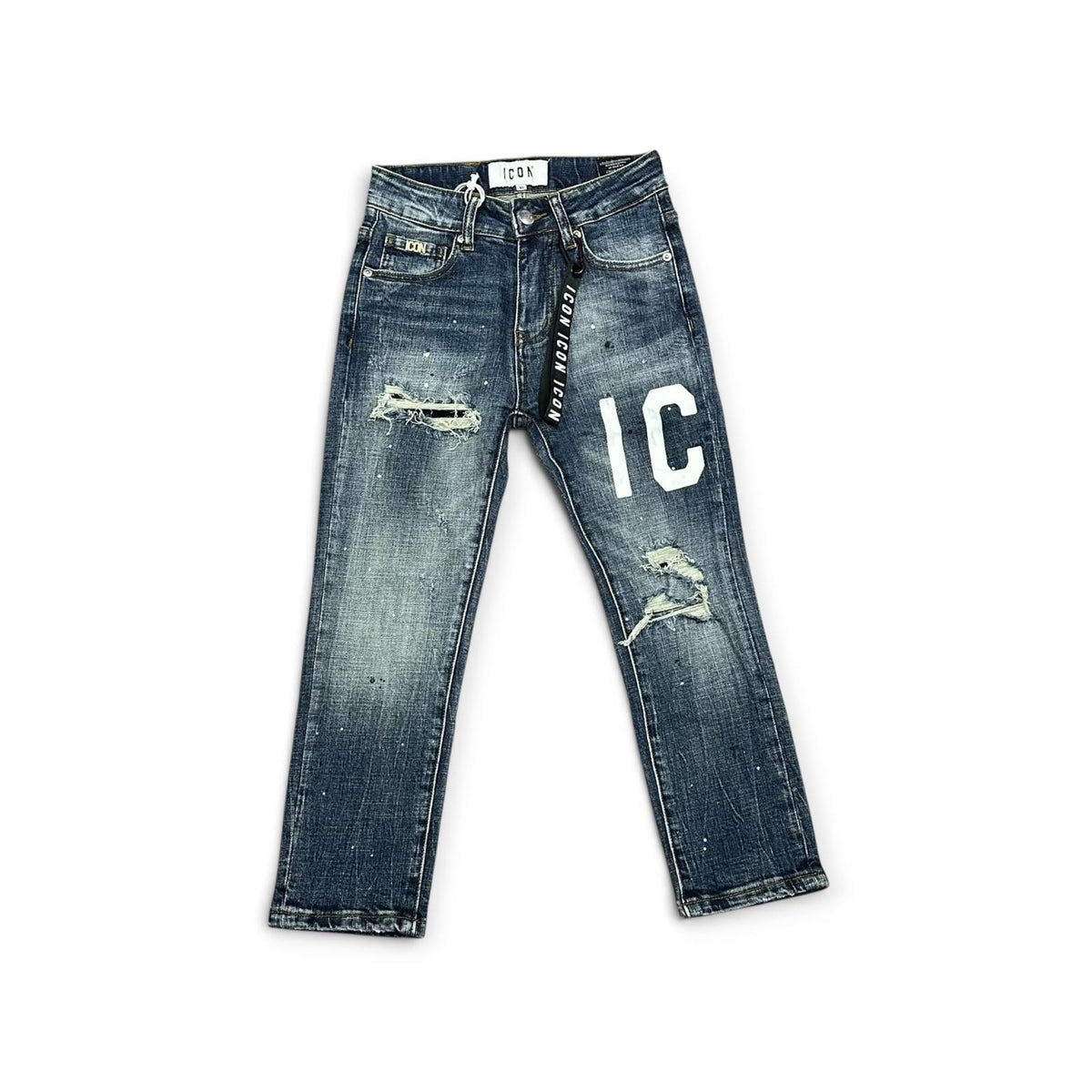 JEANS BAMBINO BLU SABBIATO