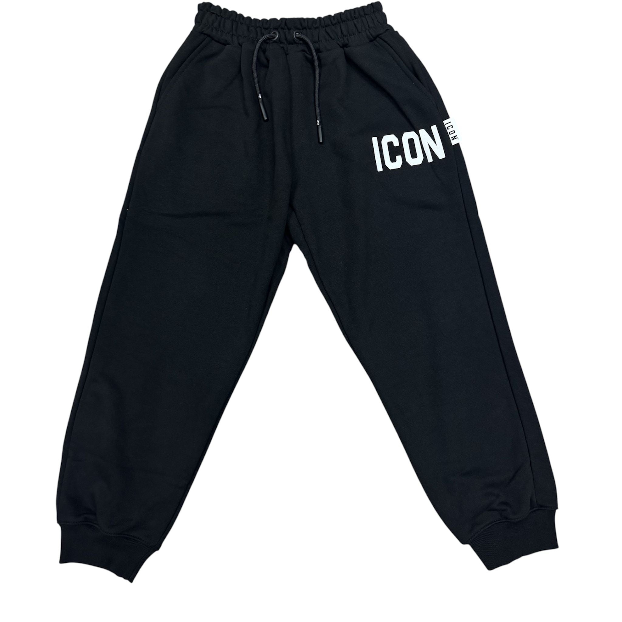 PANTALONE BAMBINO NERO