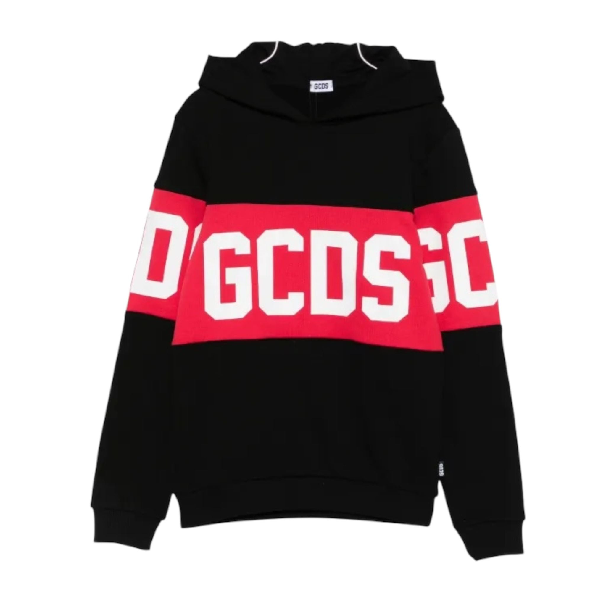 FELPA CON CAPPUCCIO GCDS NERA