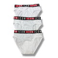 TRIPACK SLIP BAMBINO BIANCA