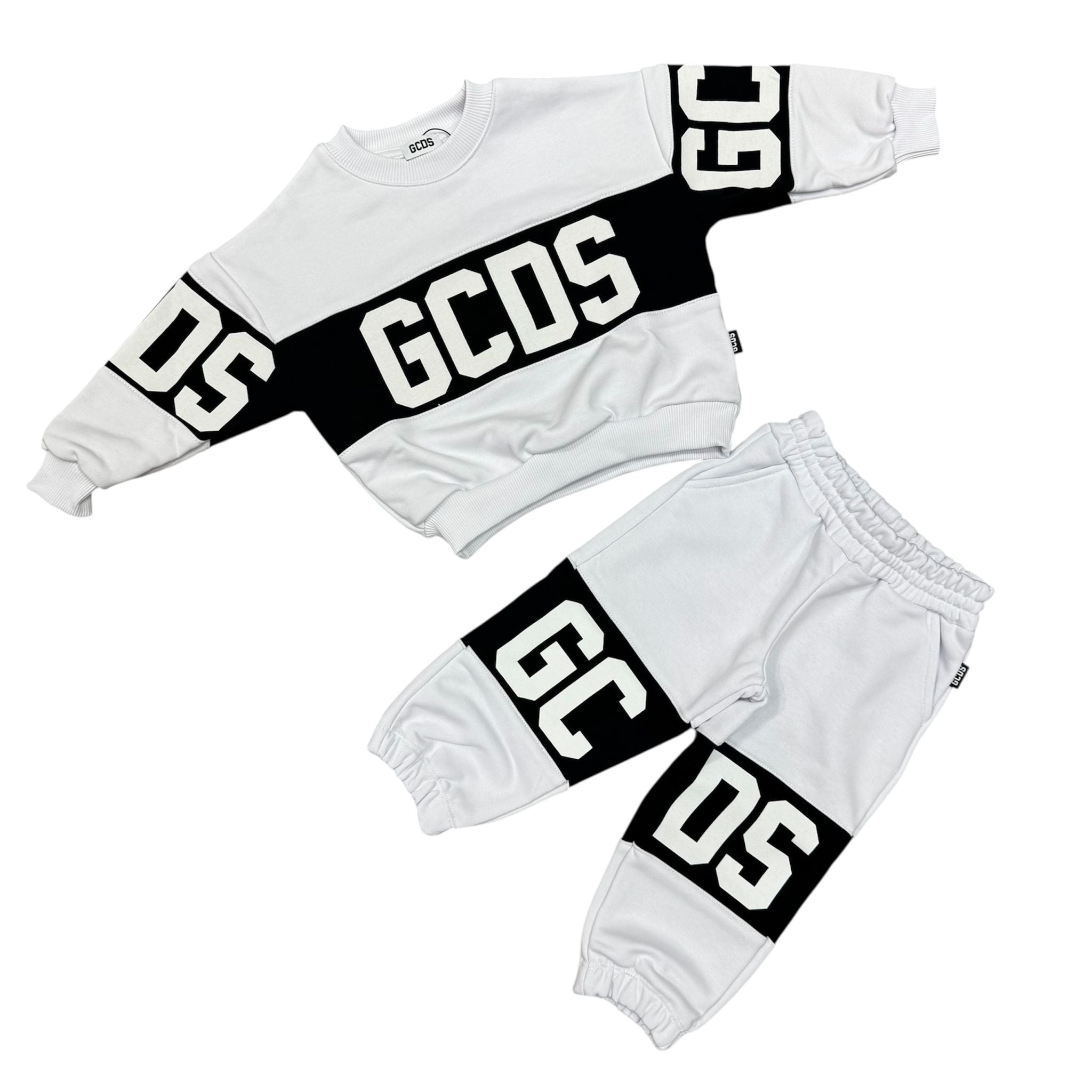 TUTA UNISEX BABY CON BANDA NERA