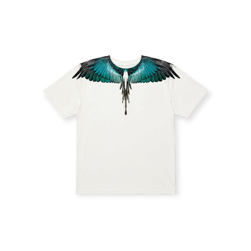 T-SHIRT GIROCOLLO BAMBINO AVORIO