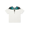 T-SHIRT GIROCOLLO BAMBINO AVORIO