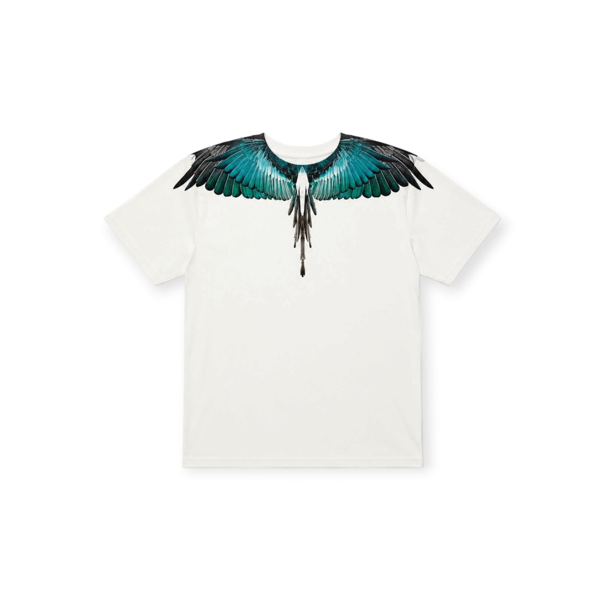T-SHIRT GIROCOLLO BAMBINO AVORIO