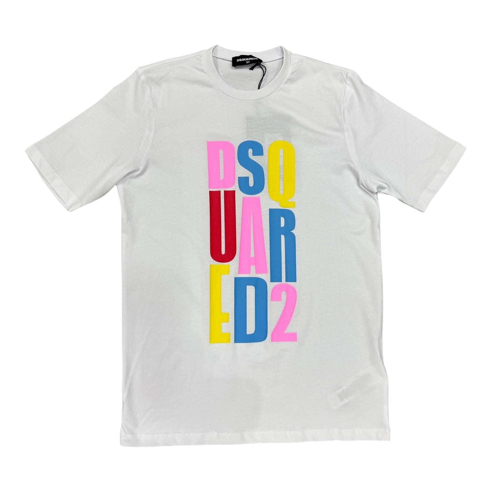 T-SHIRT DSQUARED2 BAMBINA BIANCA