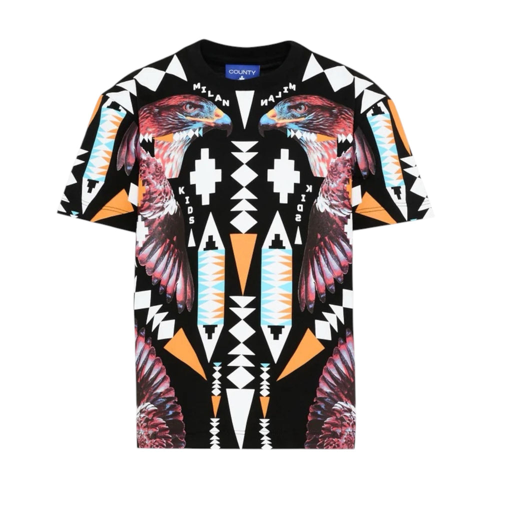 T-SHIRT NERA BAMBINO