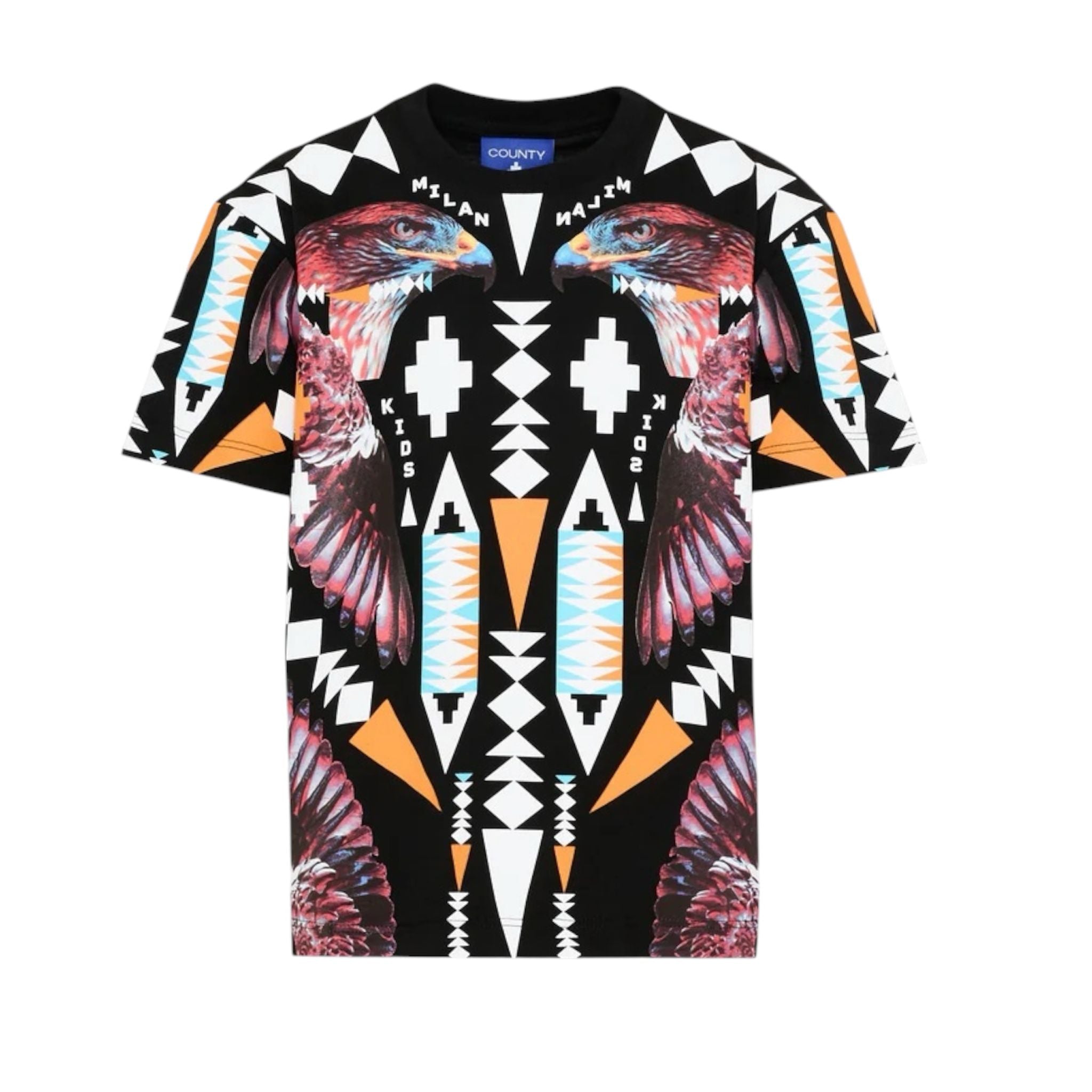 T-SHIRT NERA BAMBINO