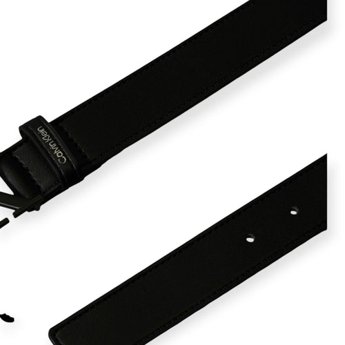CINTURA IN PELLE BAMBINO NERA