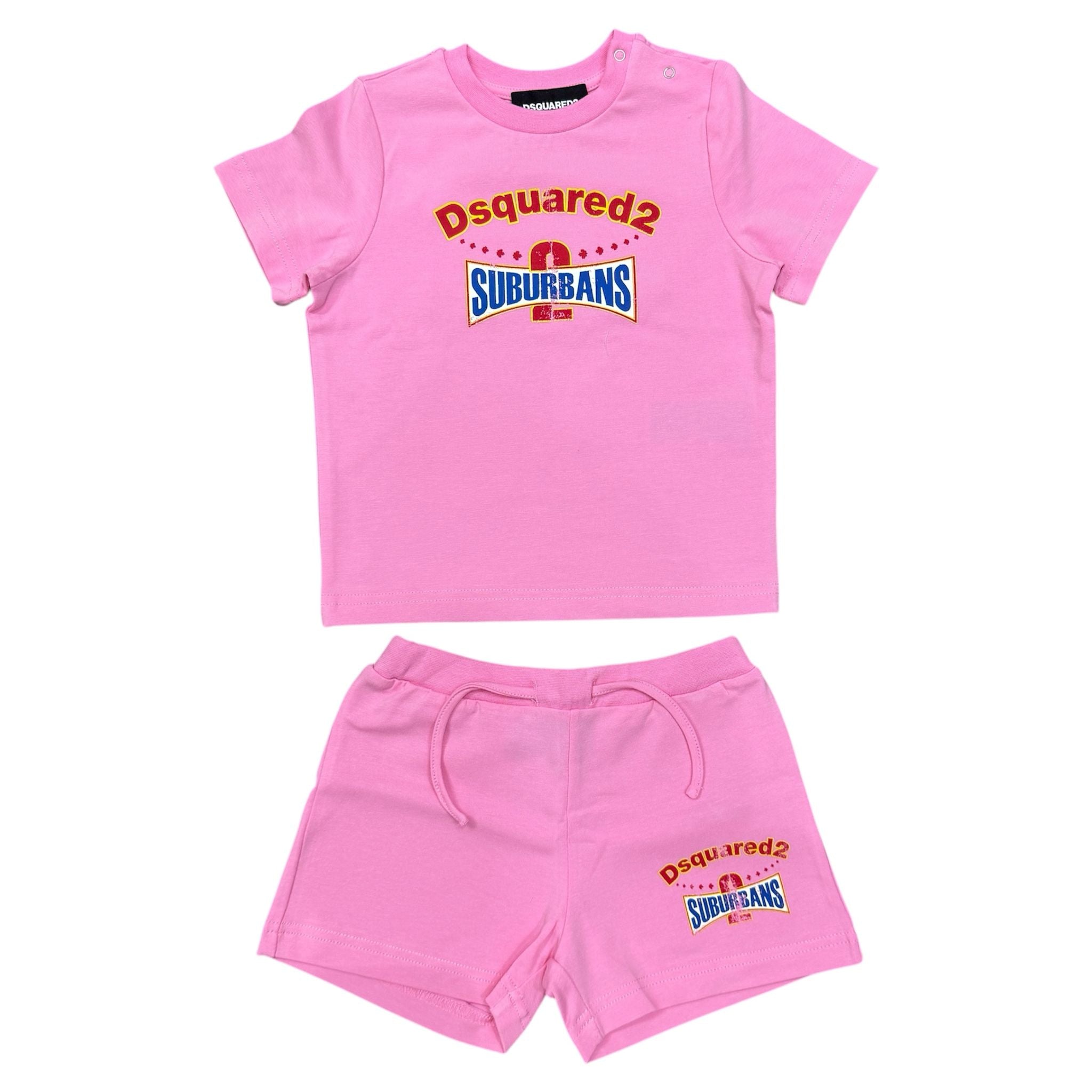 COMPLETO DSQUARED2 ROSA
