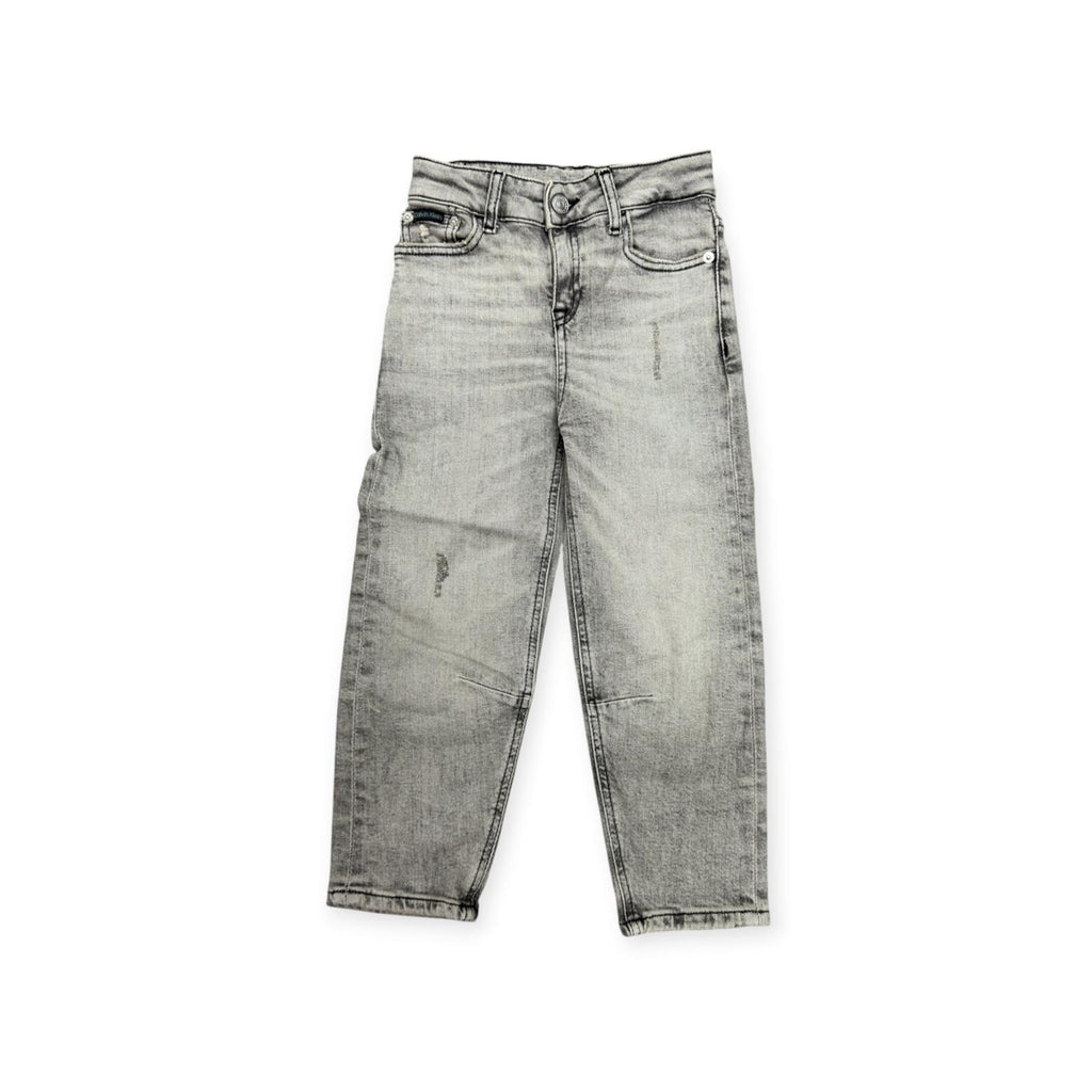 JEANS SKATER BAMBINO GRIGIO