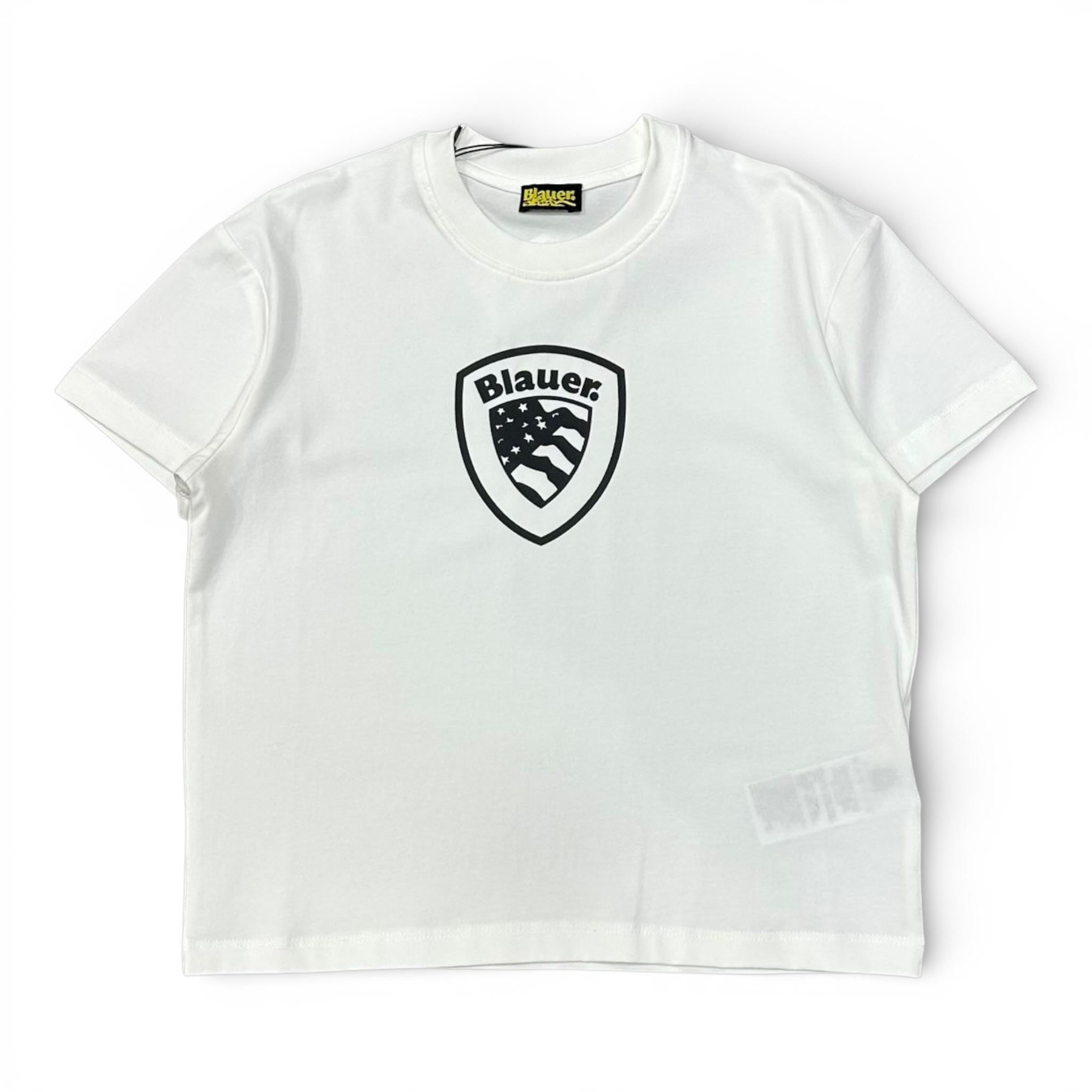 T-SHIRT IN COTONE BAMBINO BIANCA
