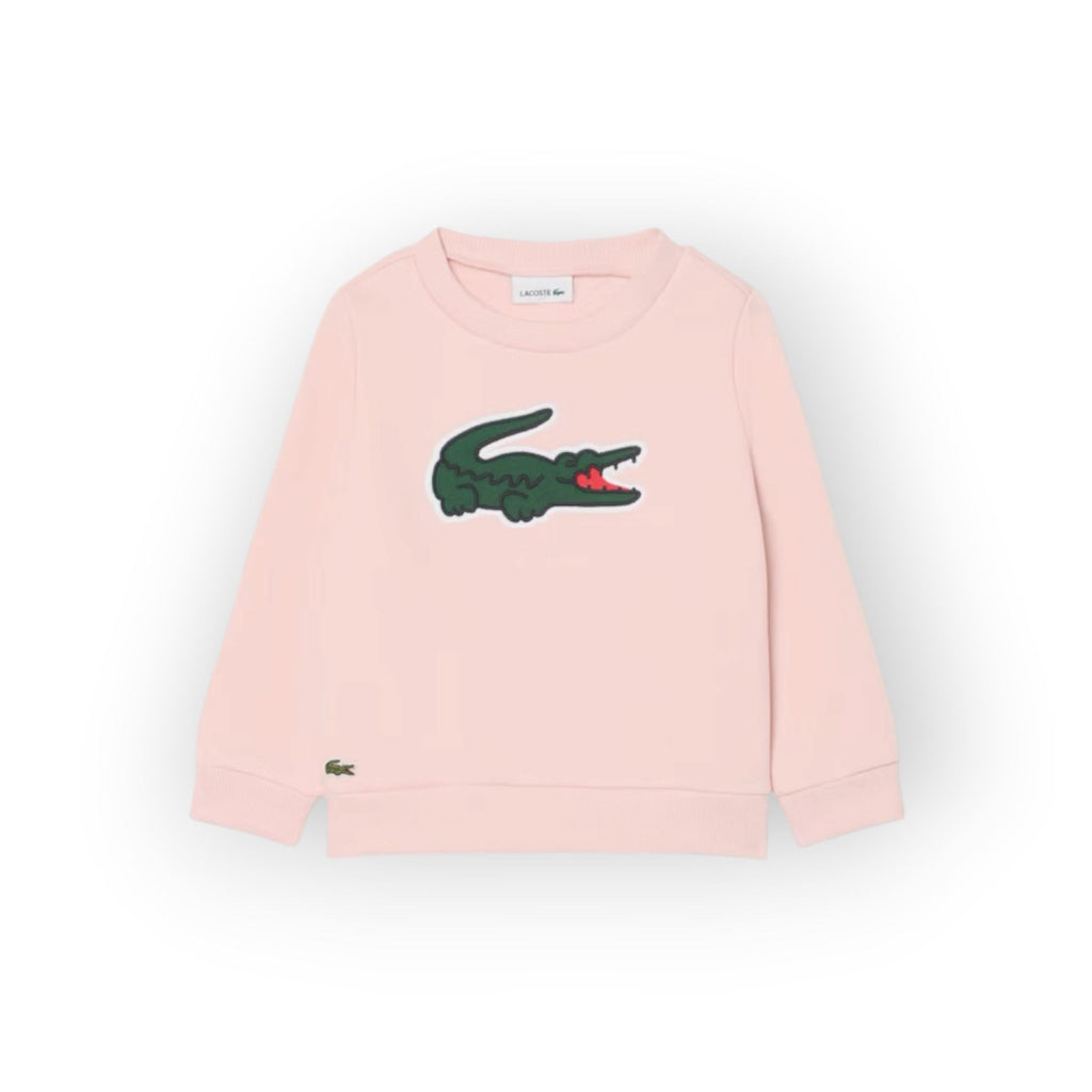 FELPA GIROCOLLO FELPATA ROSA