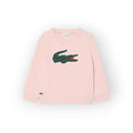 FELPA GIROCOLLO FELPATA ROSA
