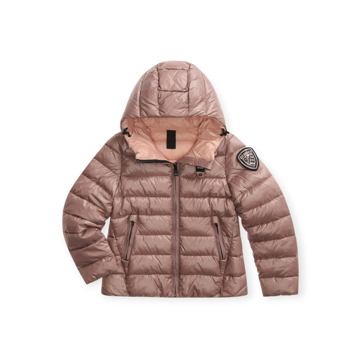 PIUMINO A RIGHE BAMBINA CARROL ROSA