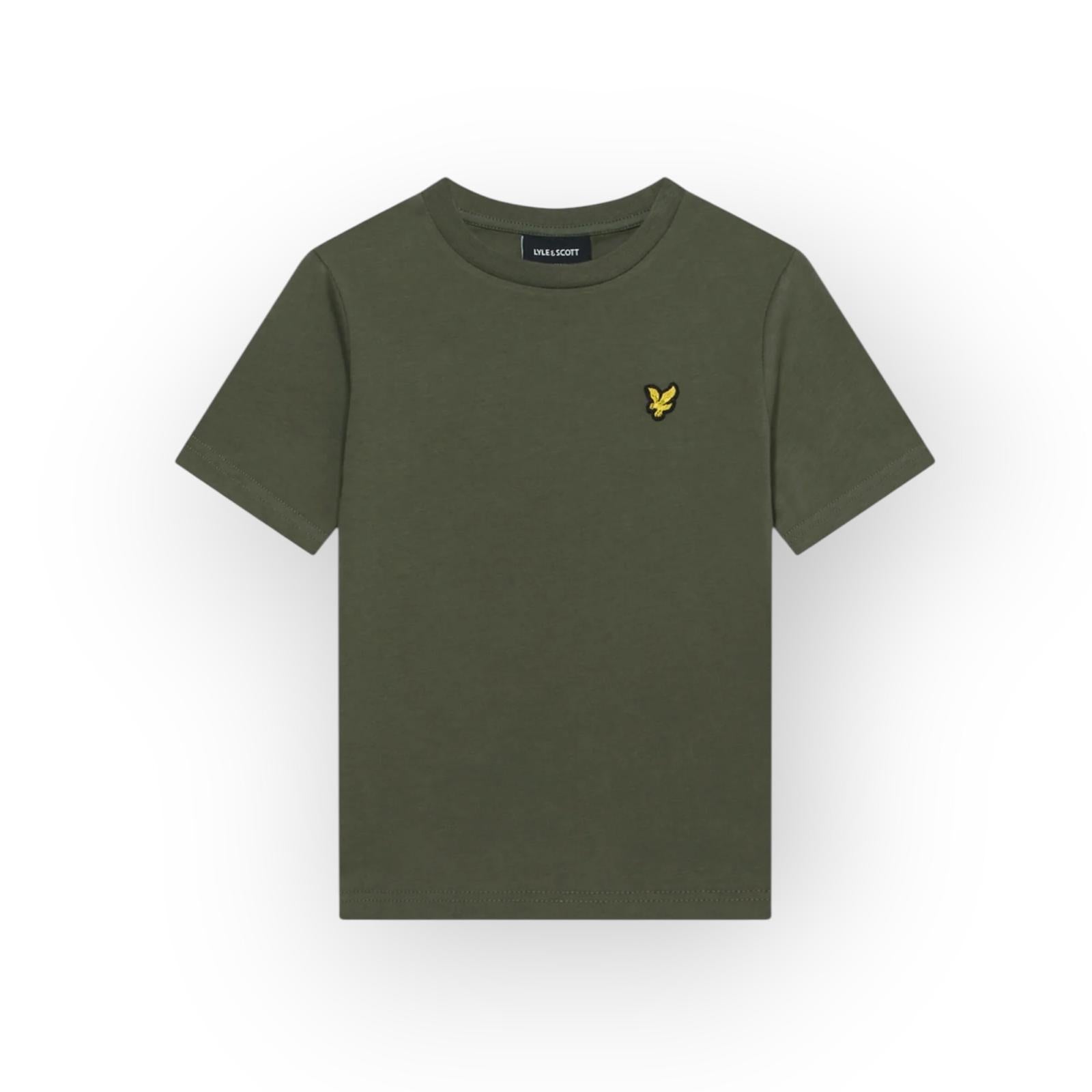 T-SHIRT IN COTONE BAMBINO VERDE