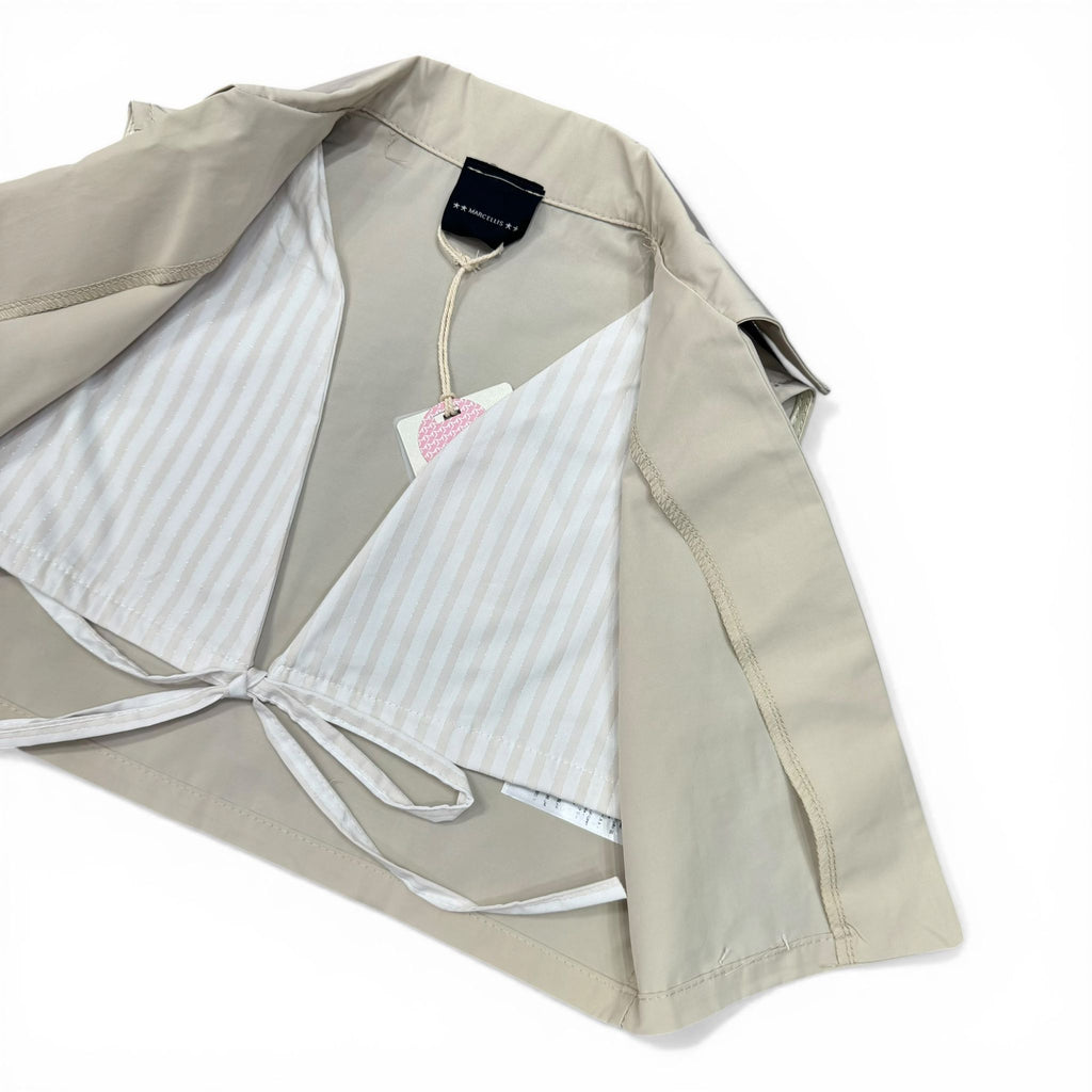 GILET BAMBINA BEIGE