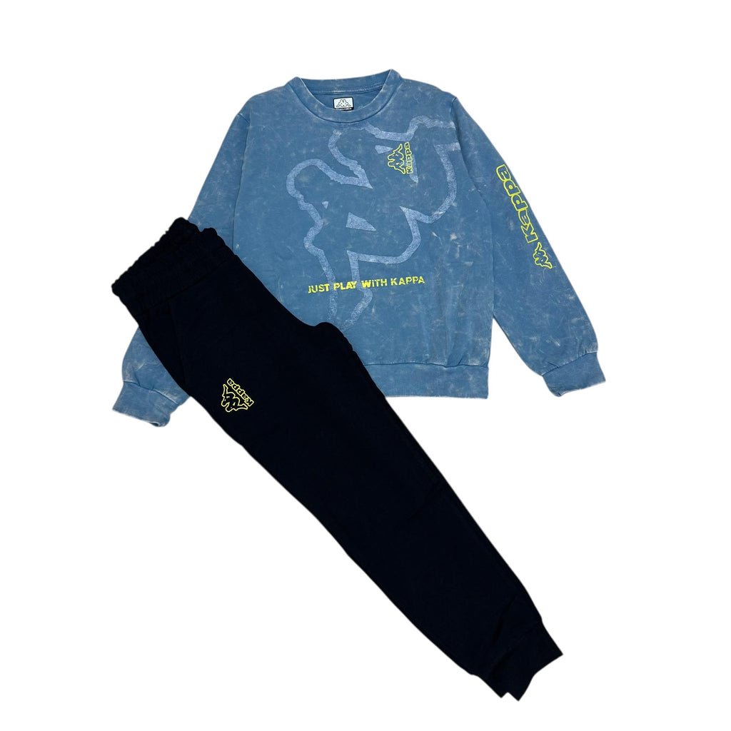 COMPLETO TUTA BAMBINO BLU
