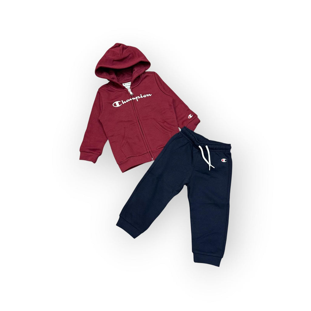 TUTA CON CAPPUCCIO E ZIP BOEDOUX
