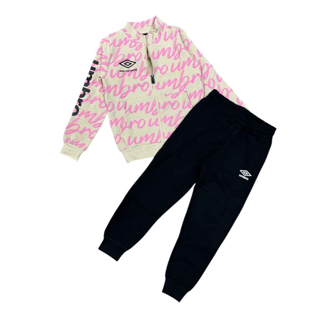TUTA COMPLETA UMBRO BAMBINA BEIGE