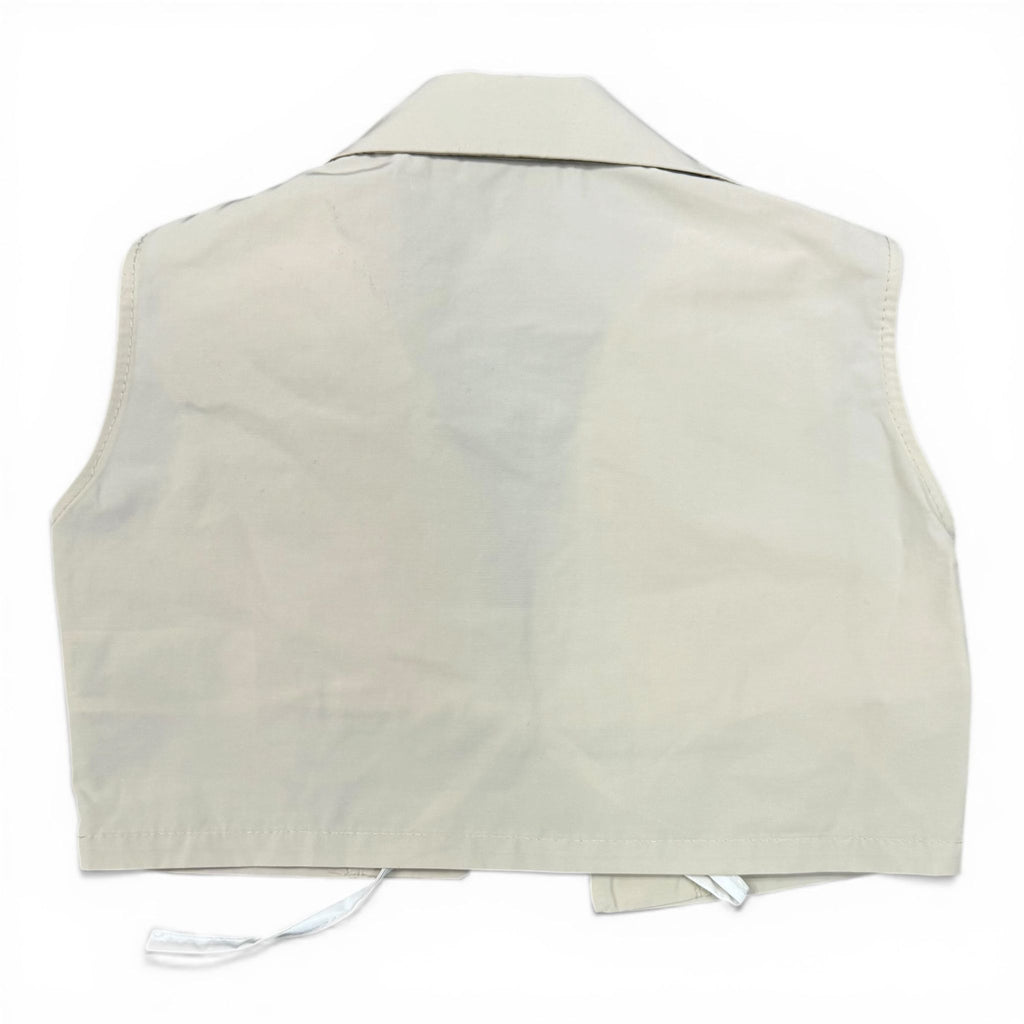 GILET BAMBINA BEIGE
