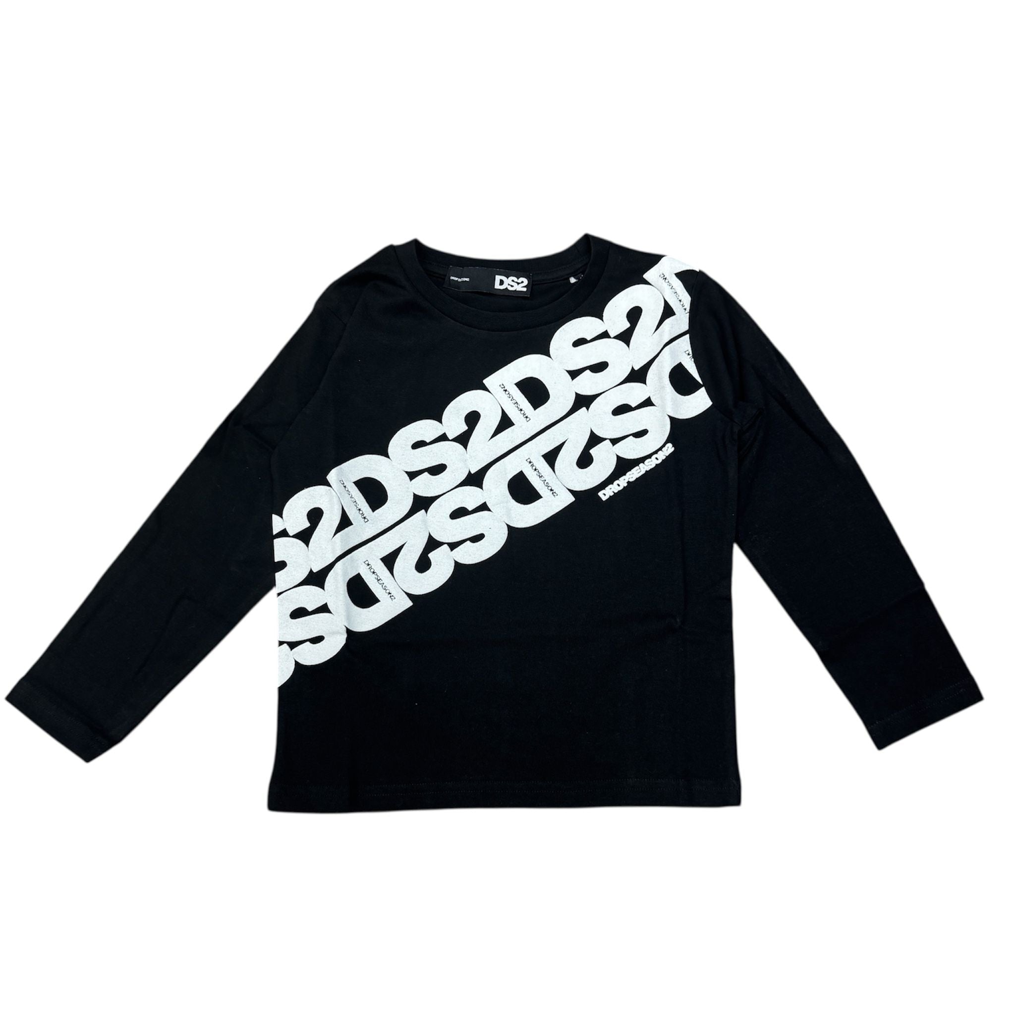 MAGLIA IN CONTONE DROP SEASON 2 NERA