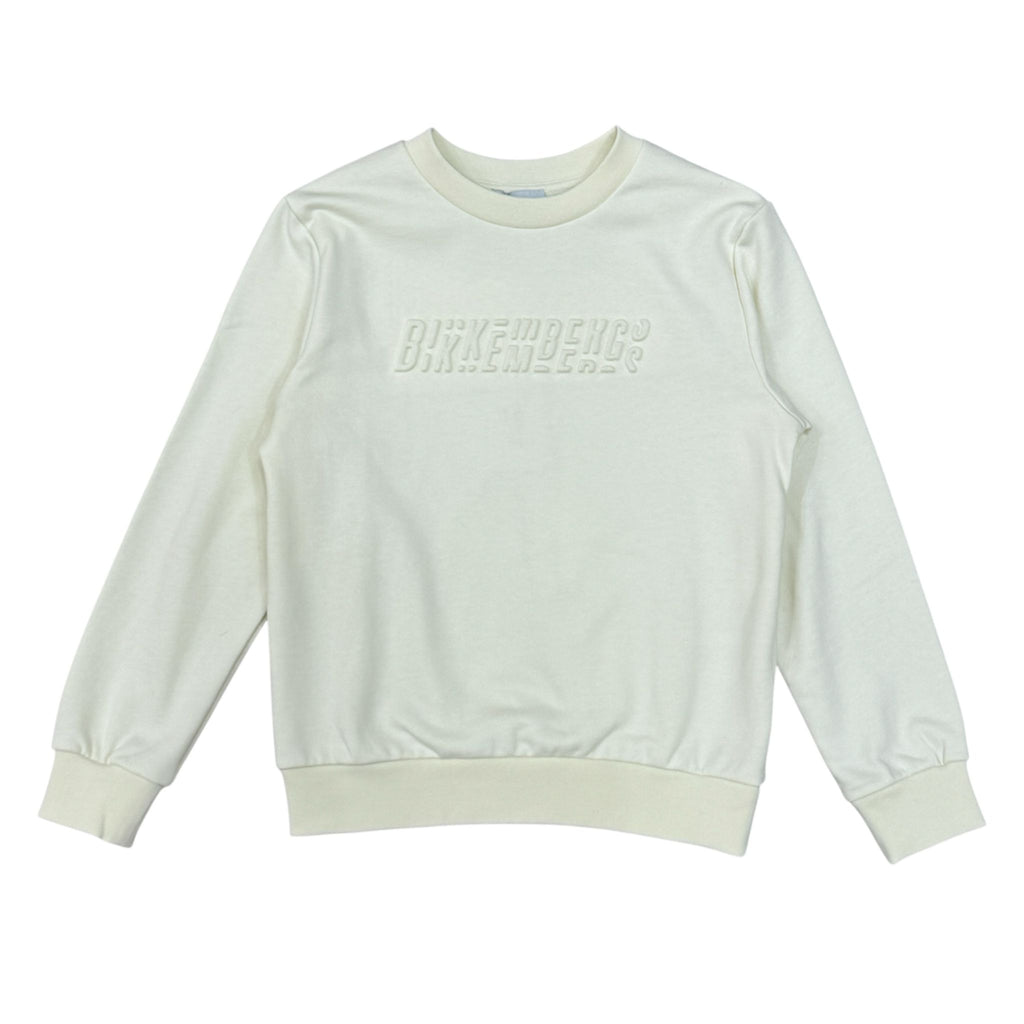 FELPA BIKKEMBERGS BAMBINO BIANCA