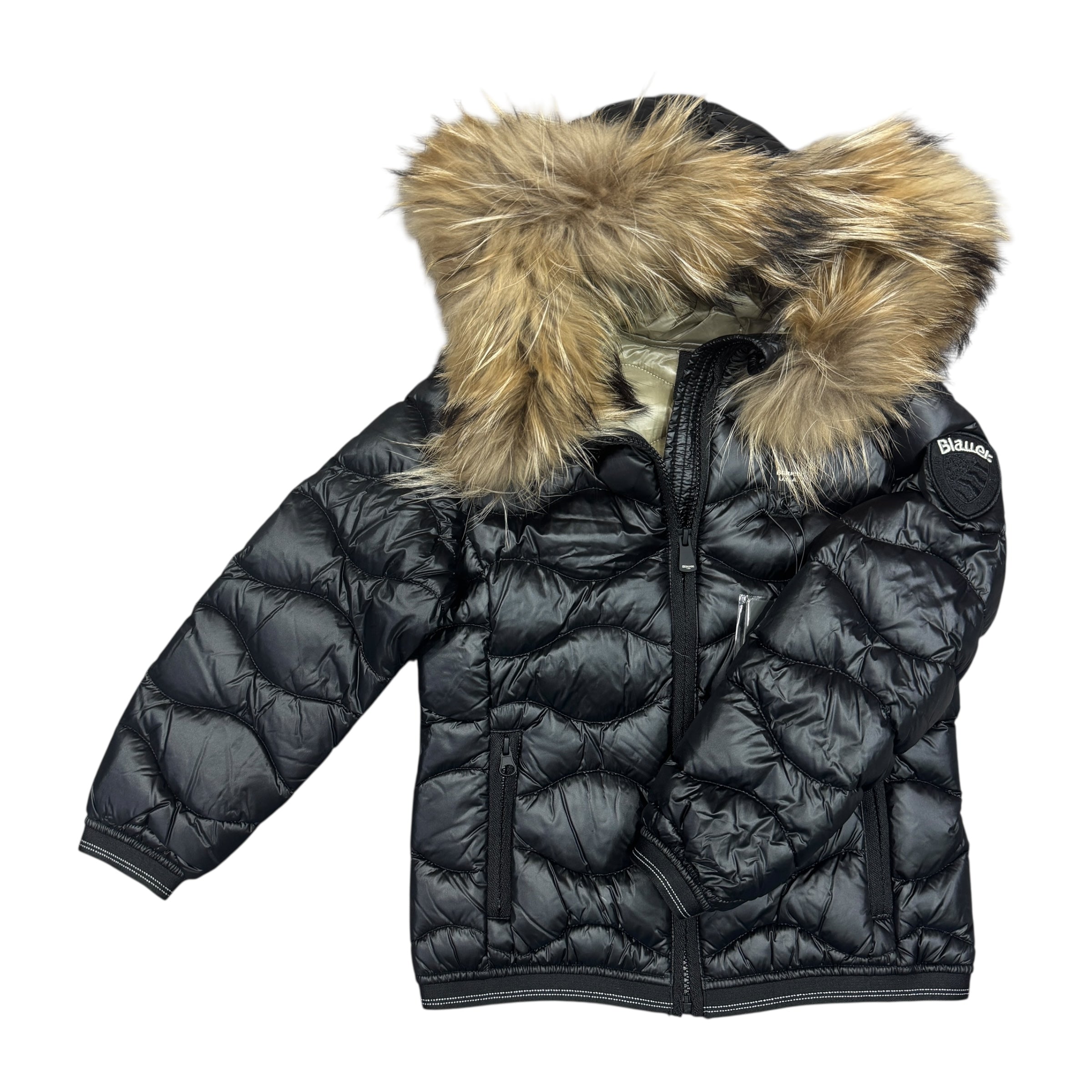 PIUMINO BAMBINA BLAUER ARION JUNIOR NERO