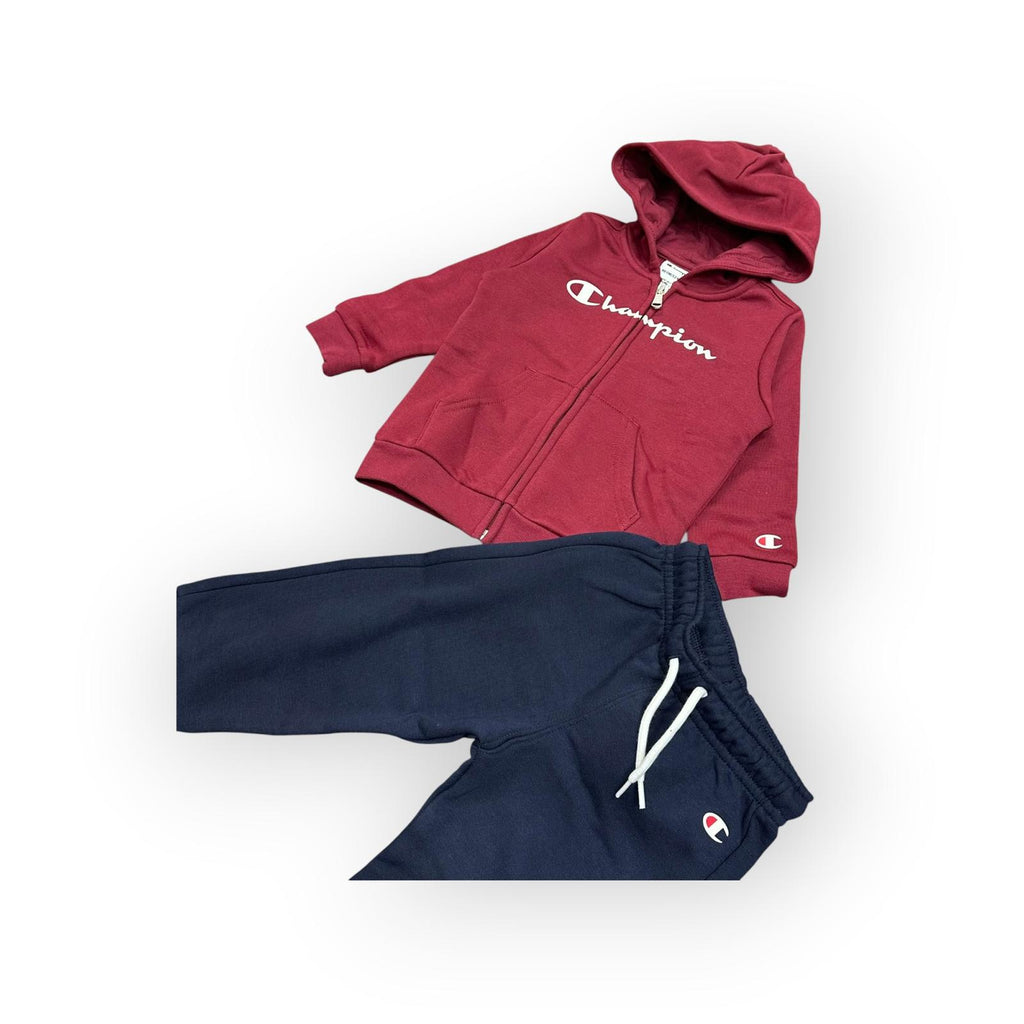 TUTA CON CAPPUCCIO E ZIP BOEDOUX