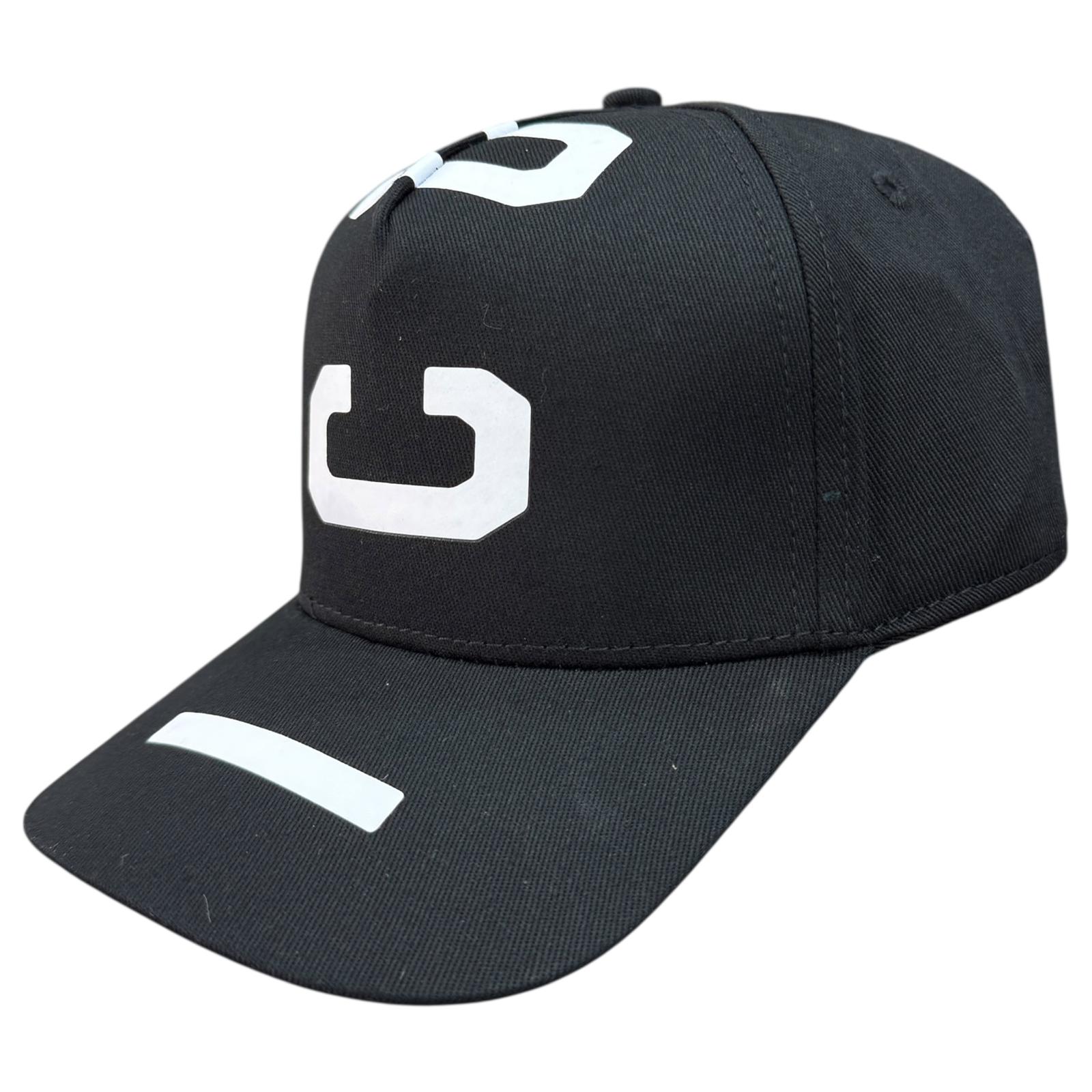 CAPPELLO CON VISIERA ICON NERO