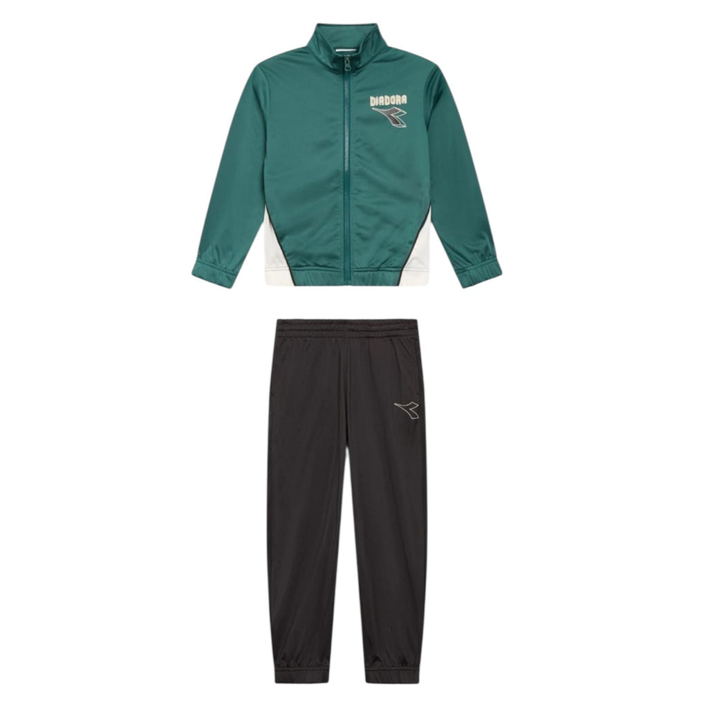 TUTA DIADORA BAMBINO VERDE