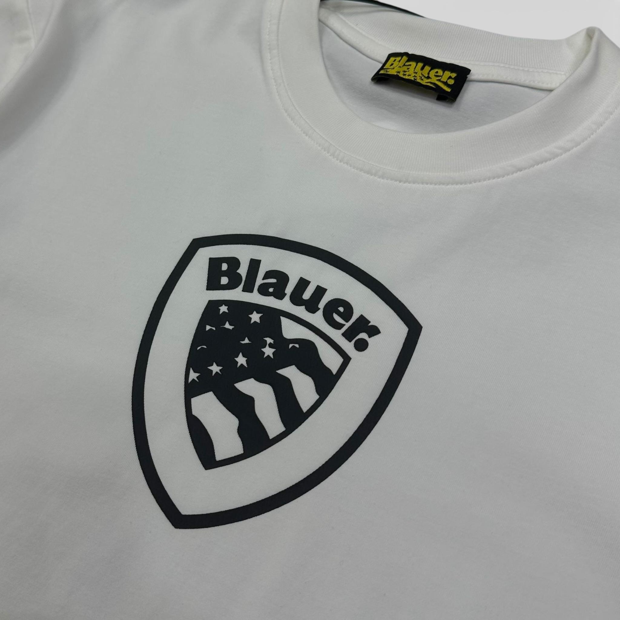 T-SHIRT IN COTONE BAMBINO BIANCA