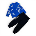 COMPLETO TUTA BAMBINO BLU